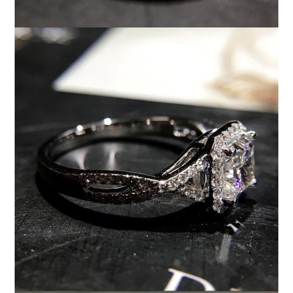 925 SILVER FILLED Cubic Zirconia - Picture 8 of 8